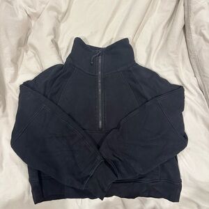 Lululemon Funnel Neck OS 1/2 Zip Scuba